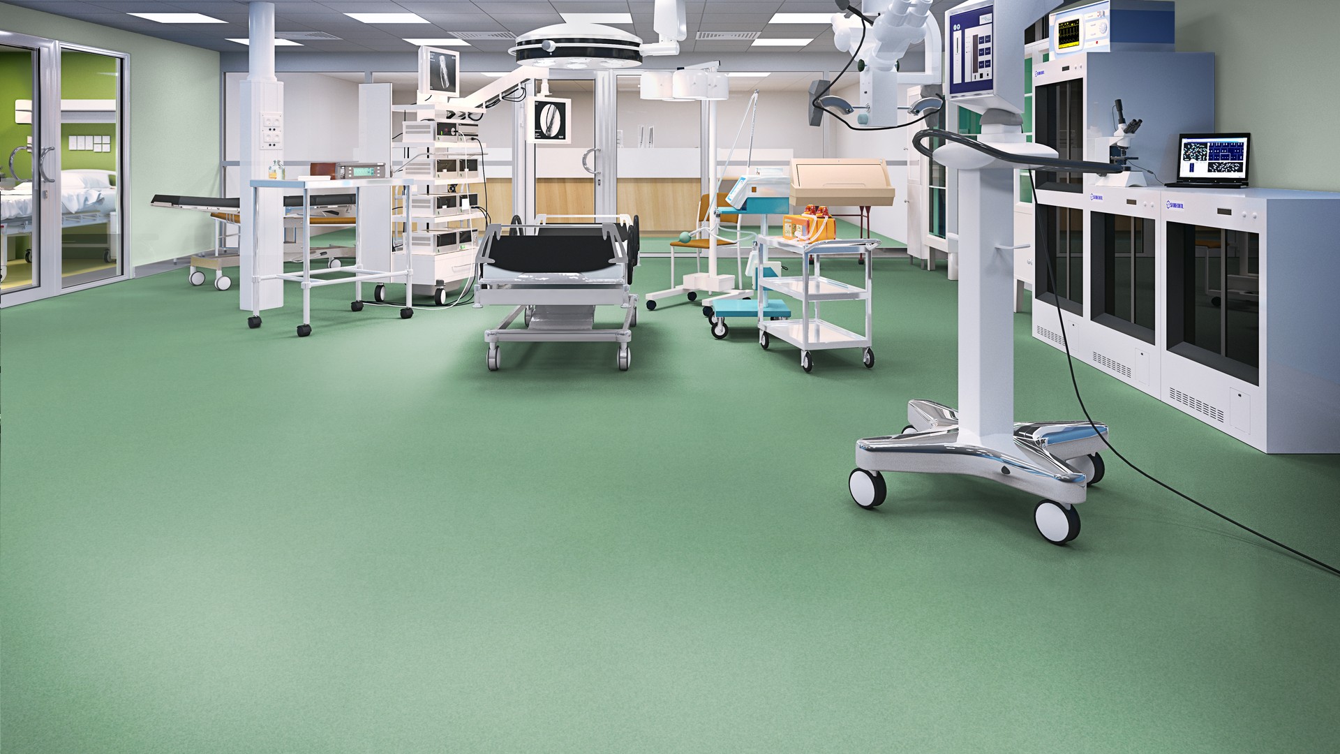 Hardwood Flooring for Healthcare Spaces in Dubai​