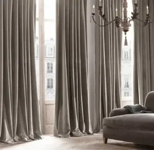 velvet curtains