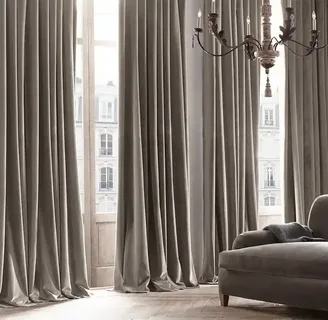velvet curtains
