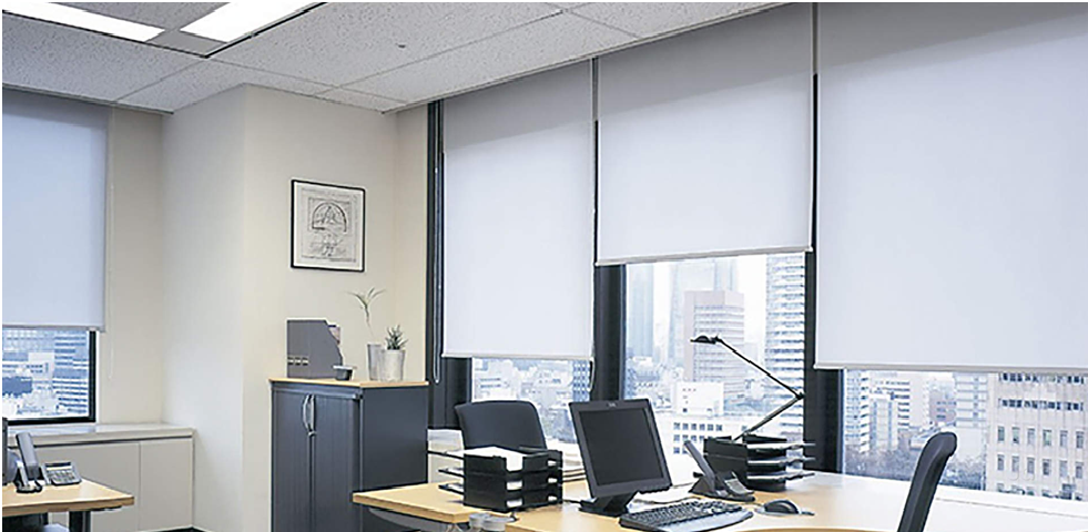 Office roller Blinds service in Dubai